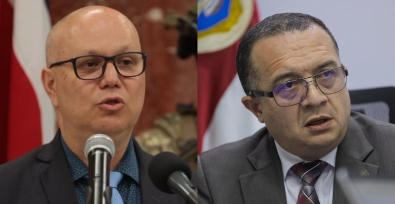 Director del OIJ y Ministro de Seguridad