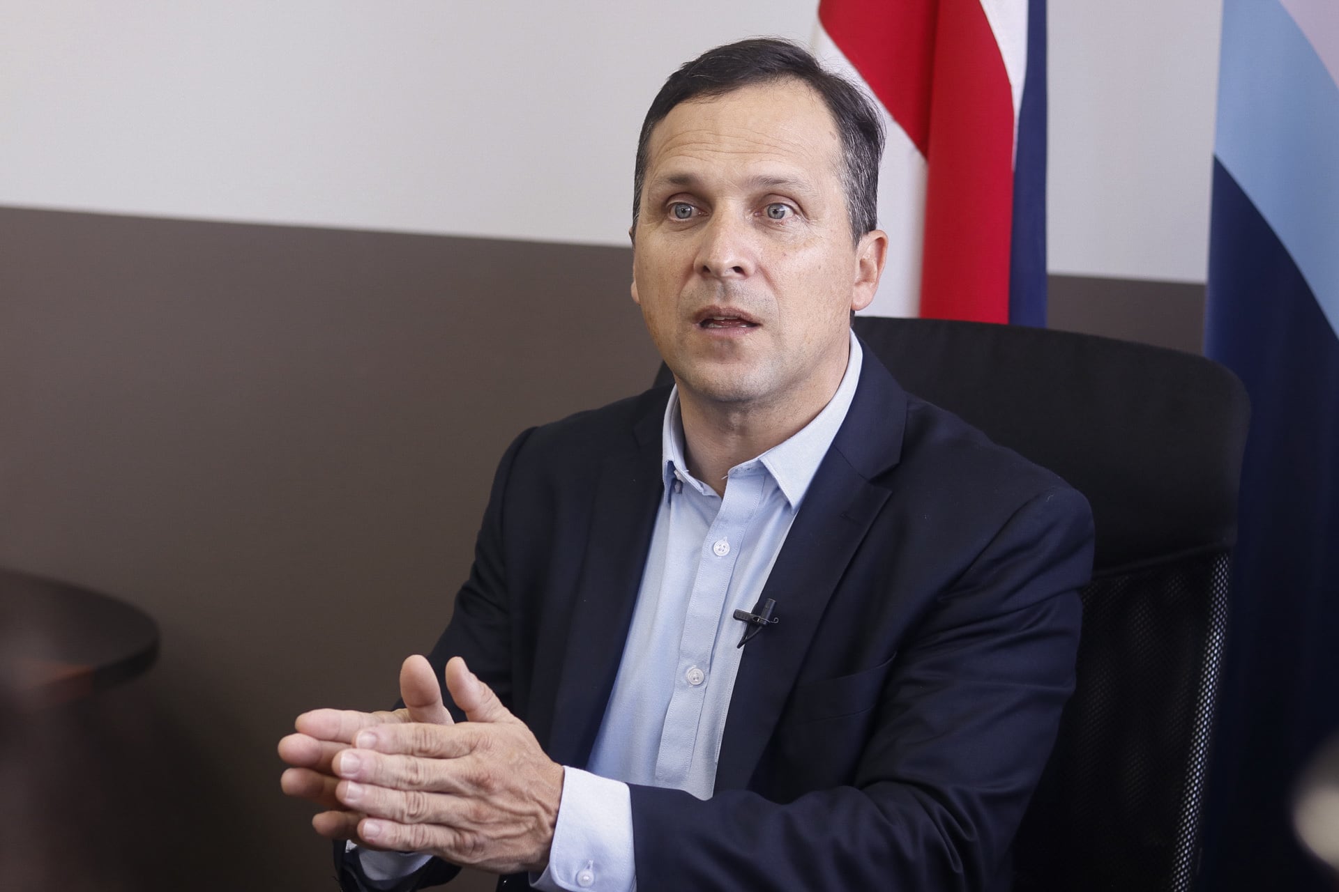 15/10/2024. Retratos en entrevista a Rolando Castillo, director del Lanamme UCR. San Pedro, San José. Fotografía: Lilly Arce.