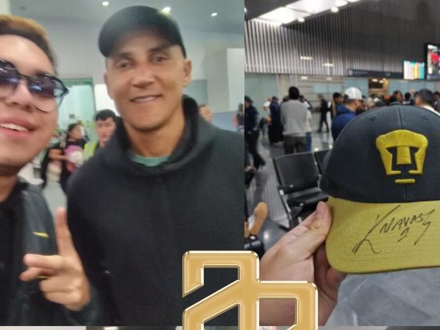 Keylor Navas llegó este martes a México, donde será presentado en las próximas horas con Pumas.