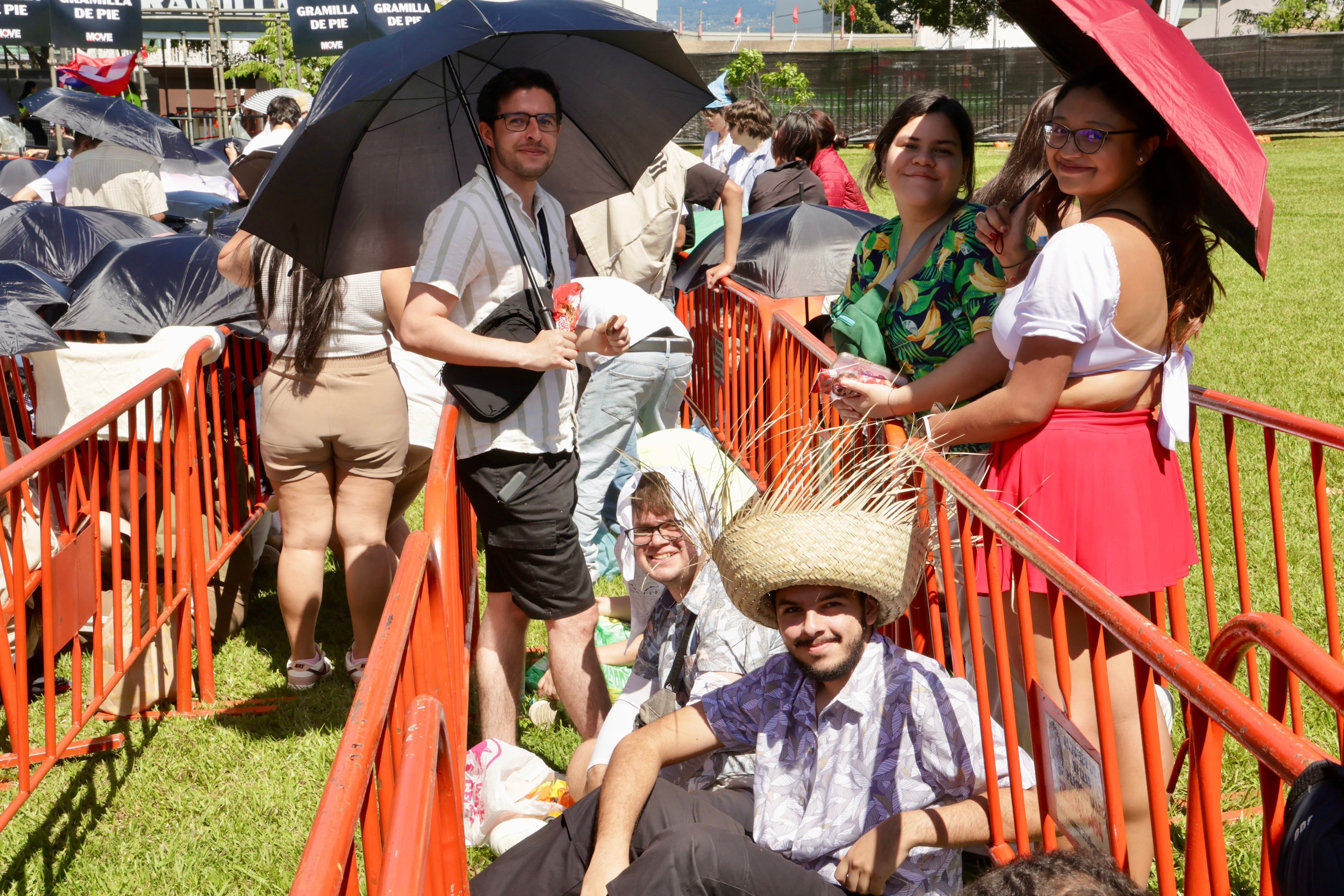 Ambiente del concierto Bad Bunny