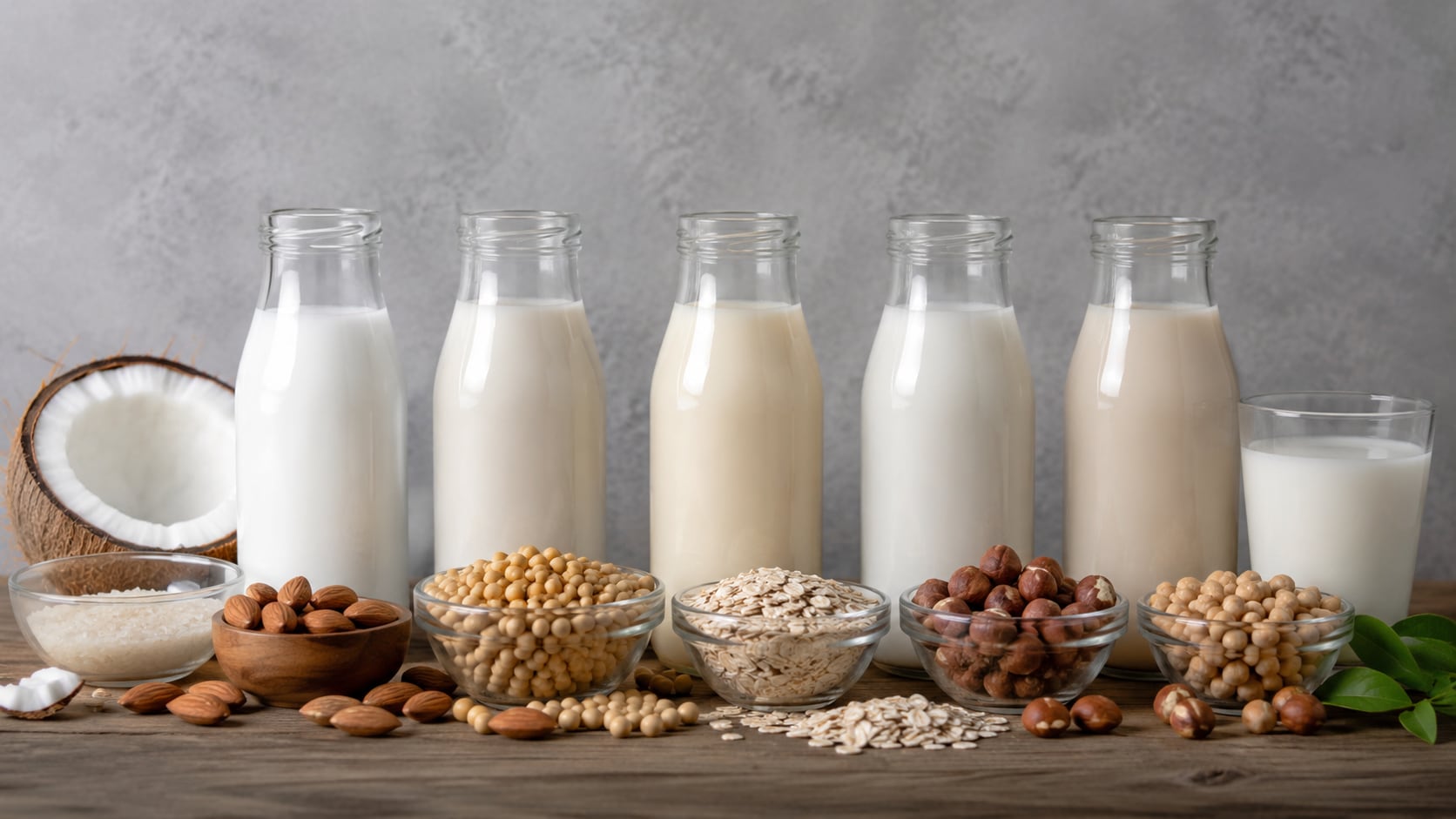 La evidencia científica mostró diferencias en proteínas y azúcar entre la leche de vaca y las bebidas vegetales, aunque algunas opciones también aportan beneficios cardiovasculares.