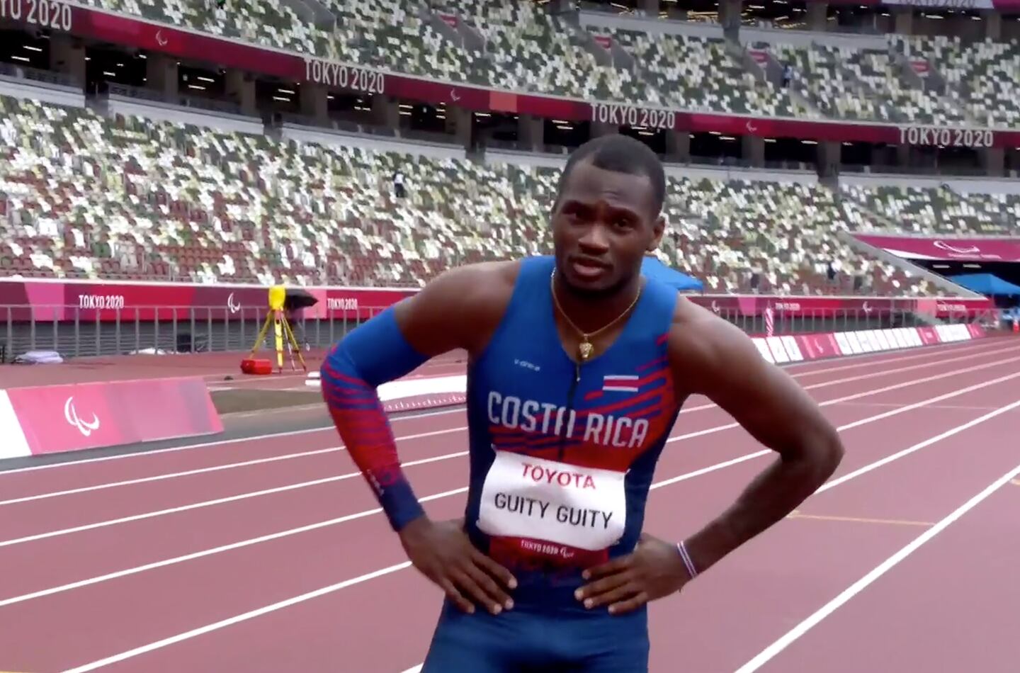Sherman Guity impone récord paralímpico en los 200 metros lisos y ...