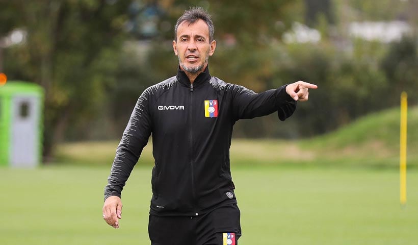 Fernando Batista estuvo a cargo del proceso 2026 de Venezuela, al final no logró el objetivo de ir a la Copa del Mundo.