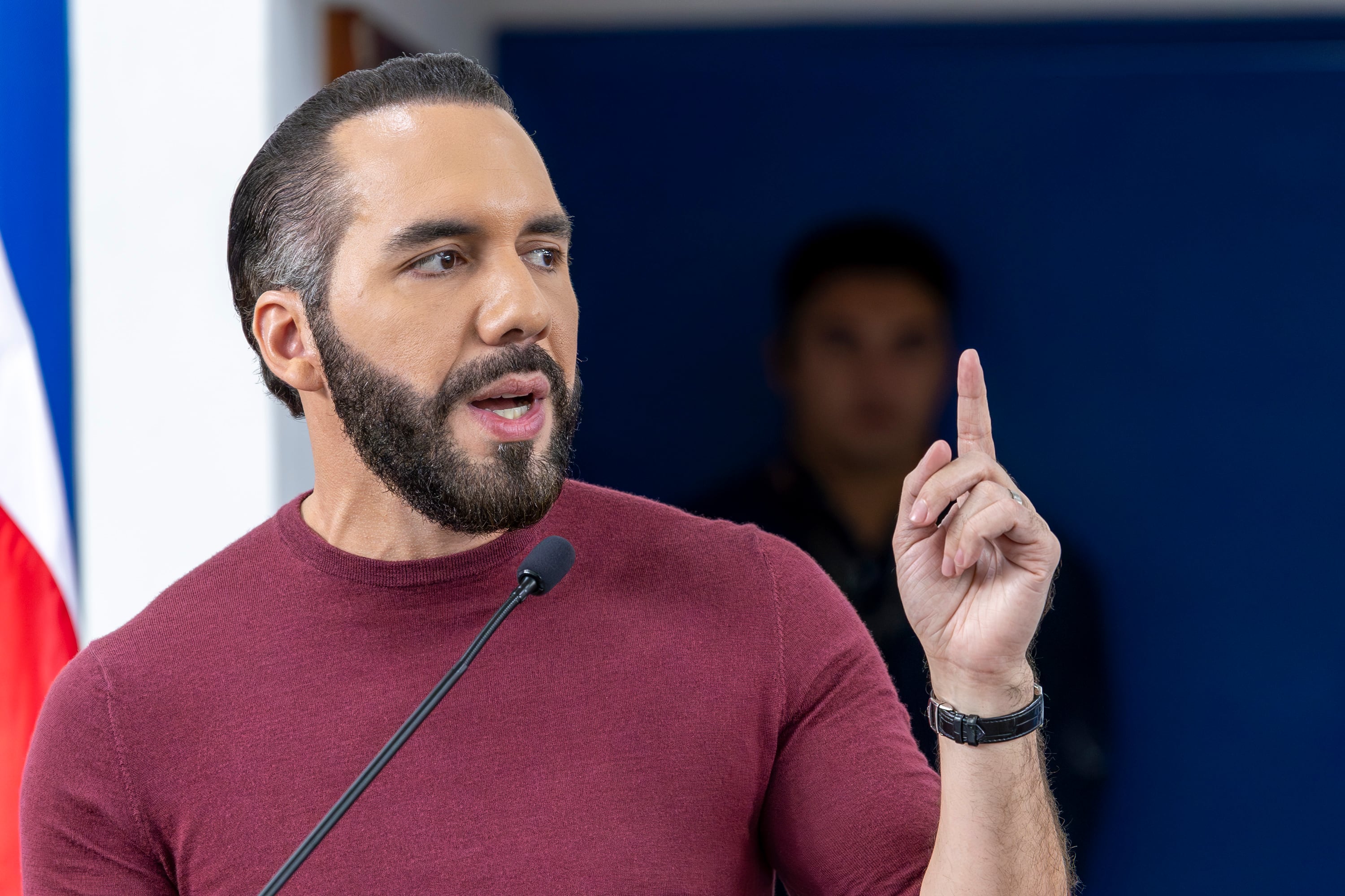 12/11/2024, Alajuela, Cárcel La Reforma, visita de el presidente Rodrigo Chaves junto con el presidente de El Salvador Nayib Bukele.