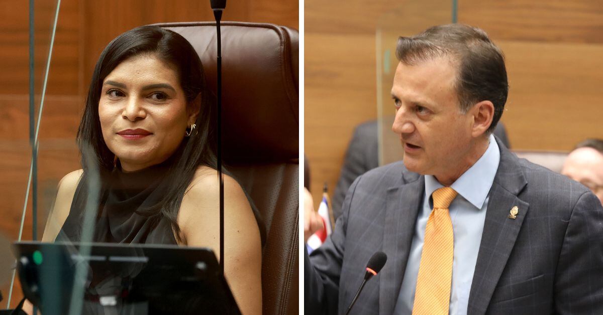 Johana Obando y Luis Diego Vargas