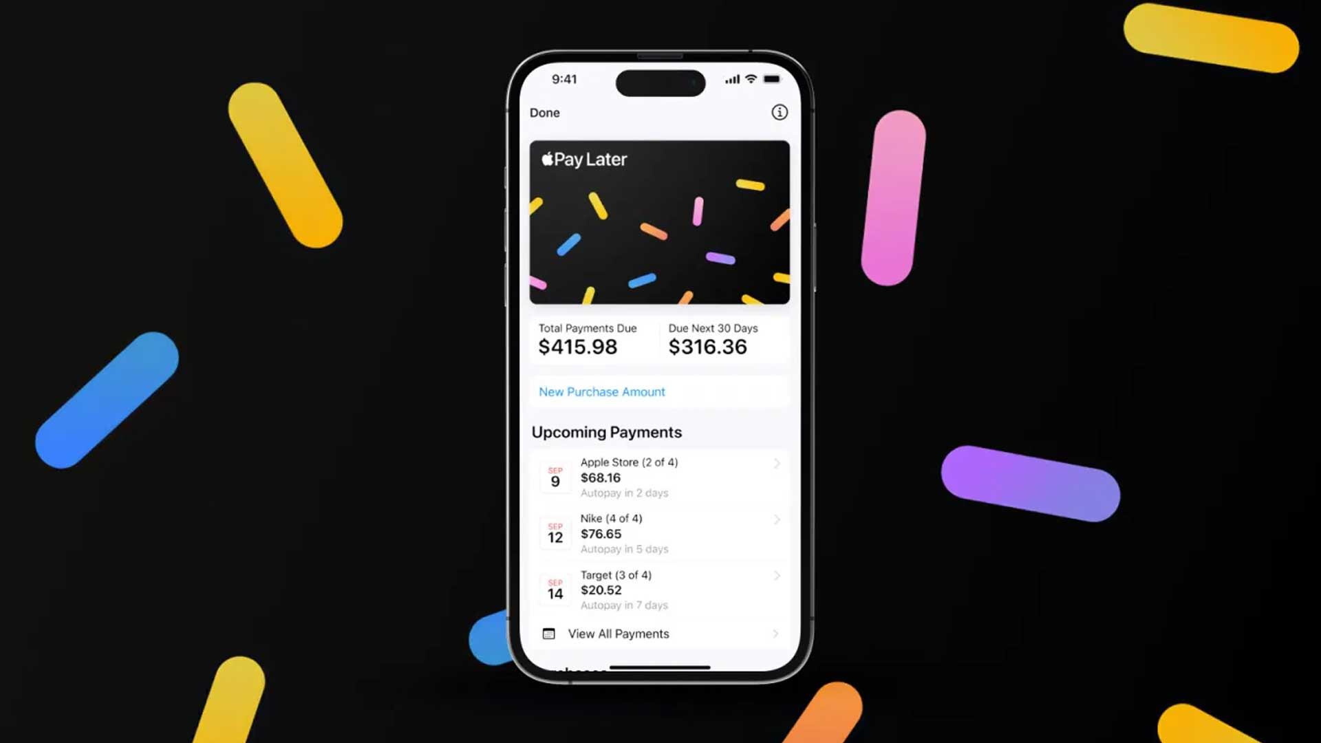 Apple descontinuará Apple Pay Later en Estados Unidos a finales de este año. Los usuarios gestionarán sus préstamos a través de Apple Wallet.
