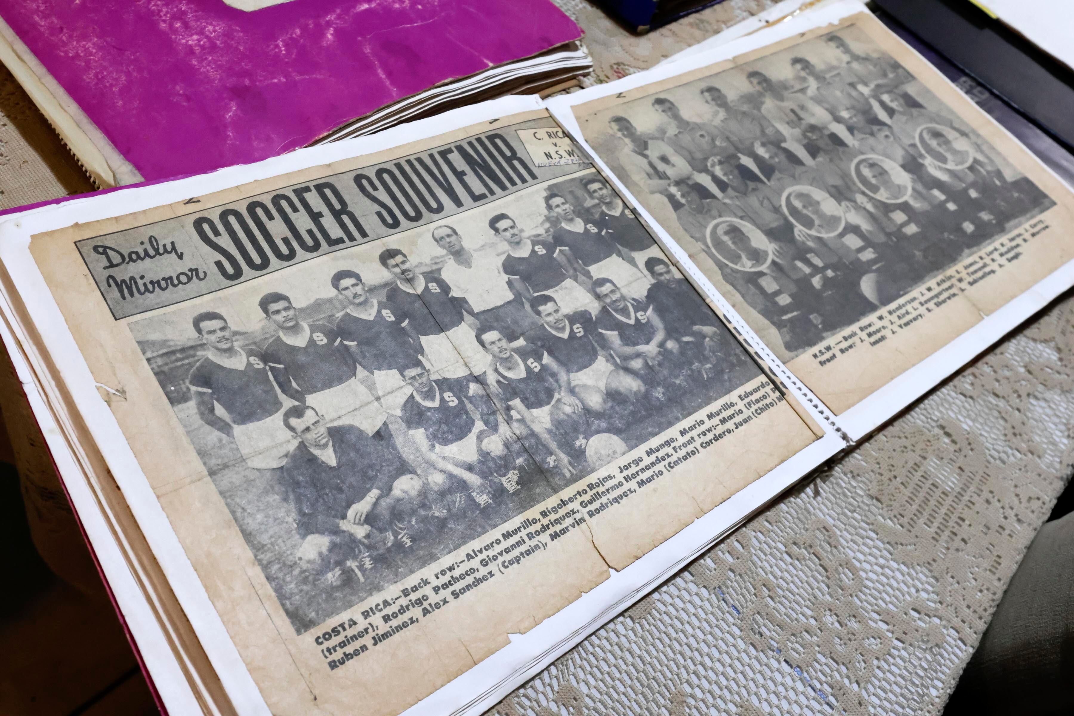 Rigoberto "Feo" Rojas en su casa