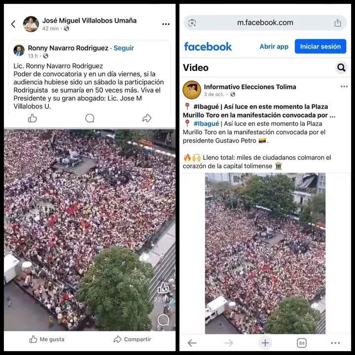 Manifestación Colombiana