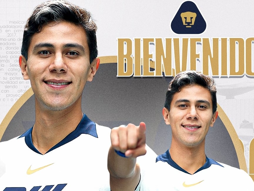 José Juan Macías fue anunciado como refuerzo de Pumas de México.