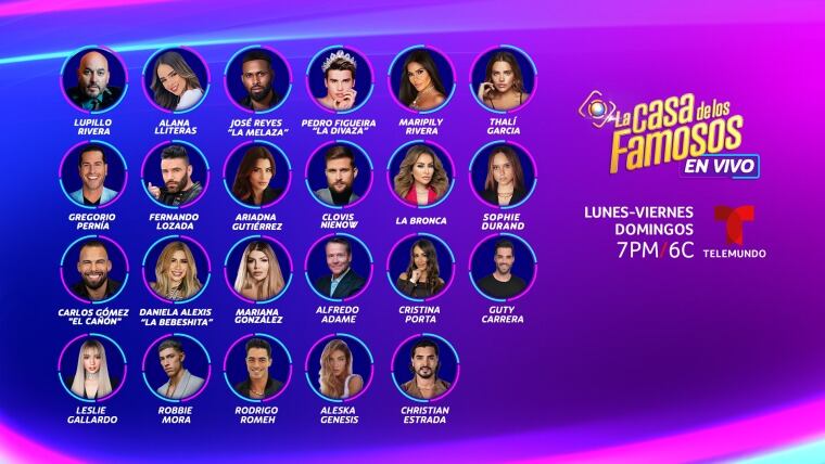 La casa de los famosos 2024 está llena de estrellas y drama
