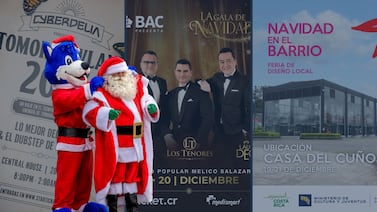 Agenda cultural: Navidad llega entre ferias, galas con Los Tenores y la magia del Parque Diversiones