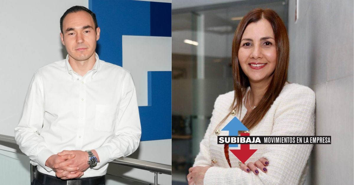 Alfredo Volio Guerrero, presidente de la Cámara Costarricense de la Construcción, junto a Viviana Blanco Barboza, presidenta de la Coprocom, posan en distintos entornos corporativos tras su designación.