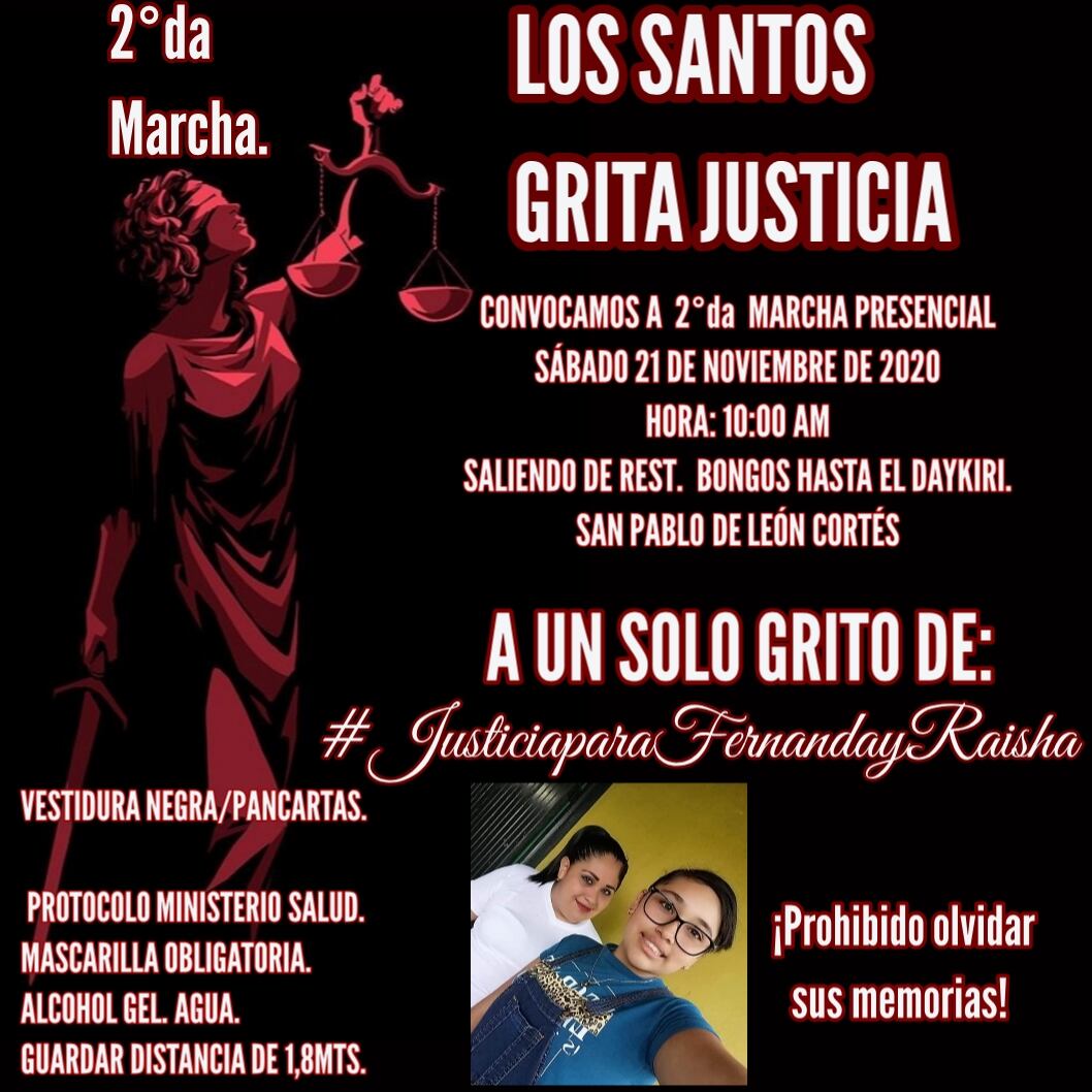 La familia de las víctimas se ha organizado para que el caso de las dos mujeres no quede impune. Imagen: Cortesía Xavier Sánchez.