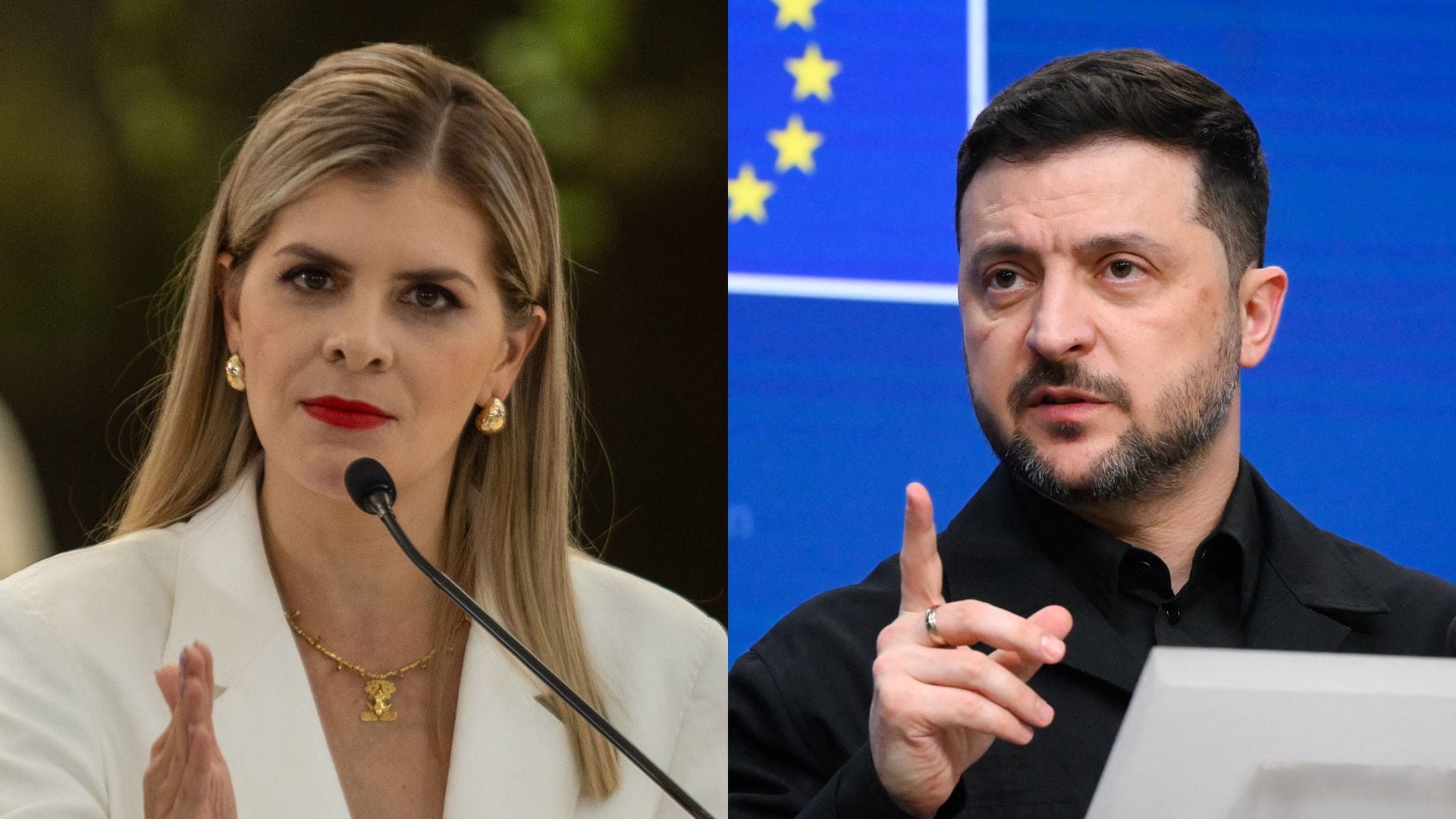 Zelenski habló con Laura Fernández: esto es lo que dijo el presidente de Ucrania