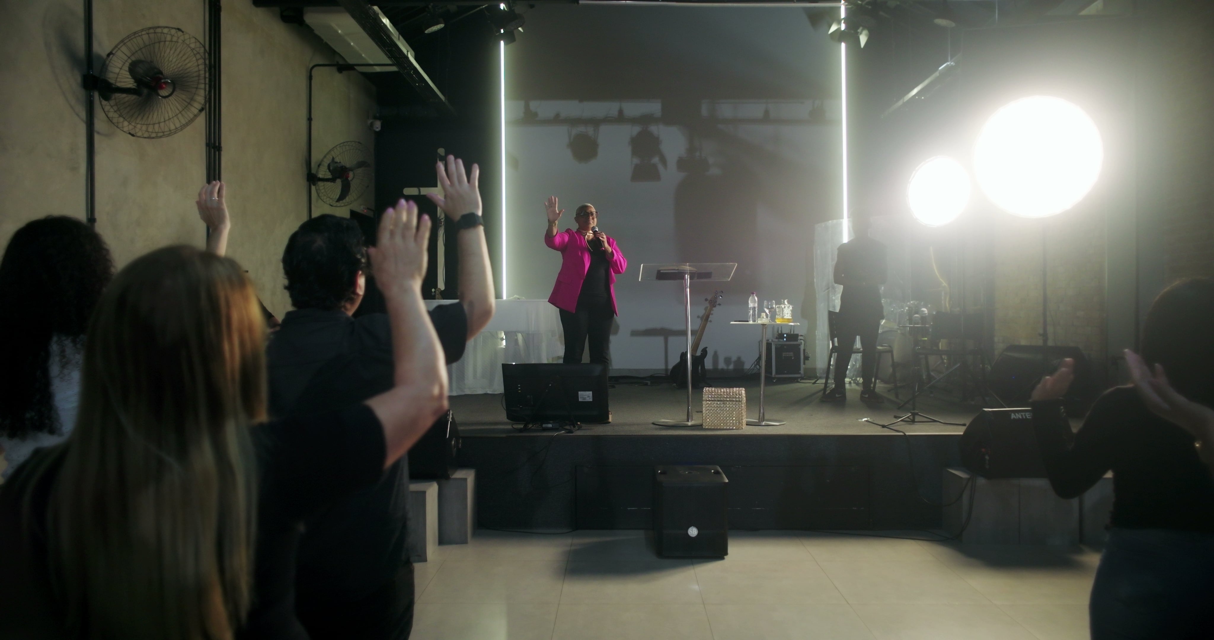 Culto de cristianos evangélicos