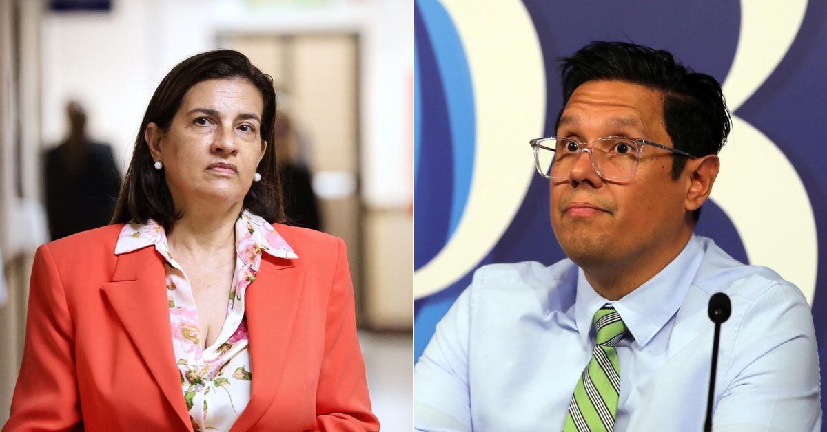 En la imagen, Juan Manuel Quesada y Marta Esquivel