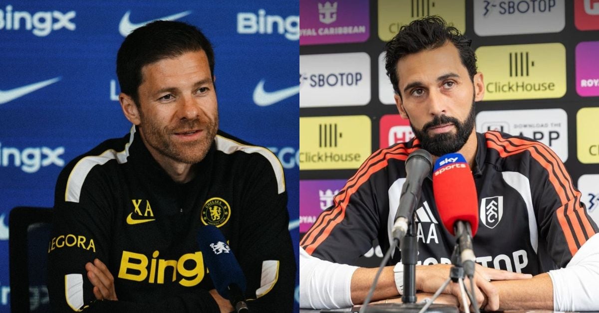Xabi Alonso y Álvaro Arbeloa se enfrentaron en el inicio de la Premier League