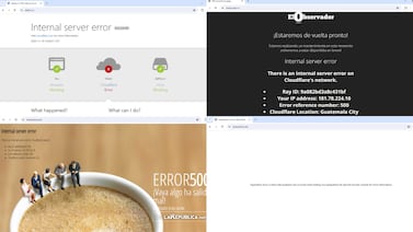 Caída global de Cloudflare desplomó múltiples medios digitales de prensa en Costa Rica
