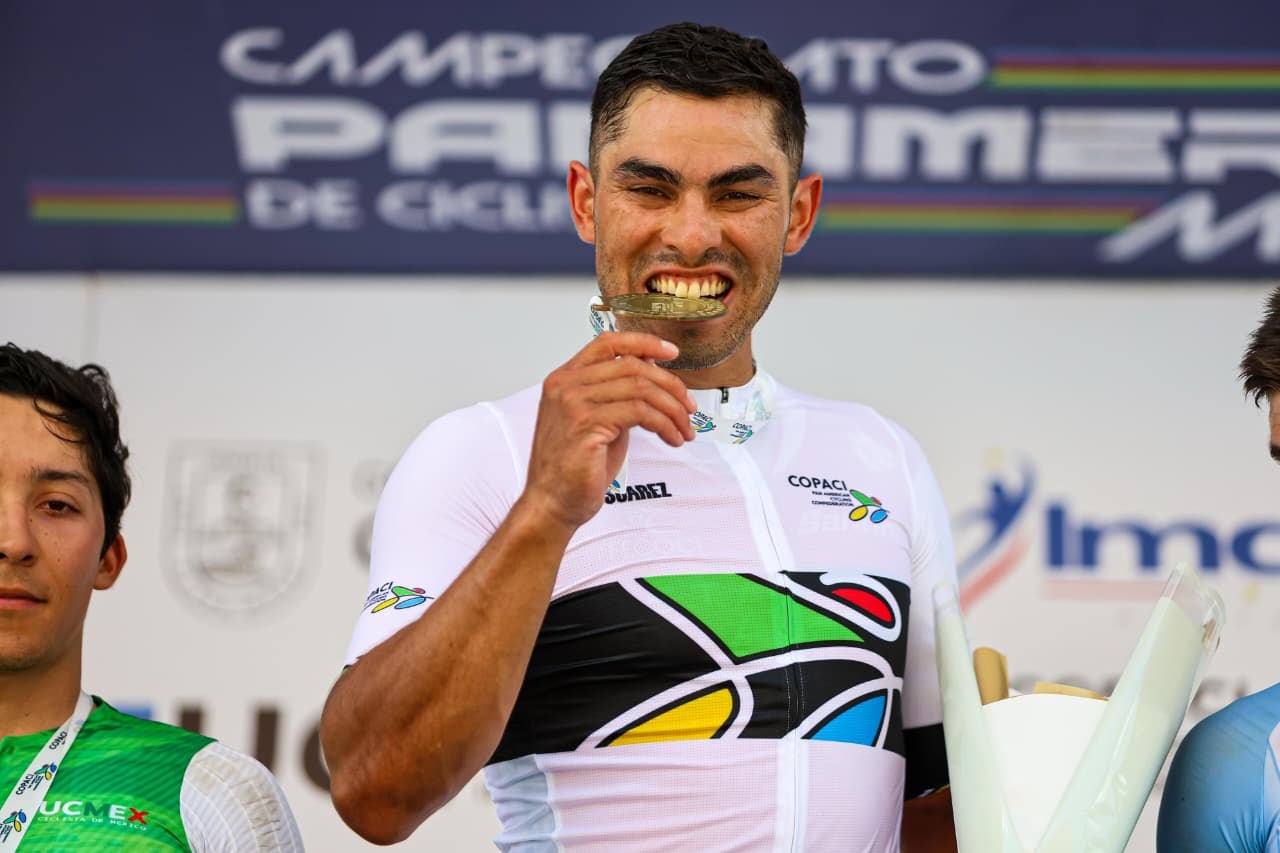 Jason Huertas
Ciclista
Campeón Panamericano de ruta 2026
Montería, Colombia
22 de marzo del 2026
Fotografía: Anderson Bonilla/Ciclismo en Línea