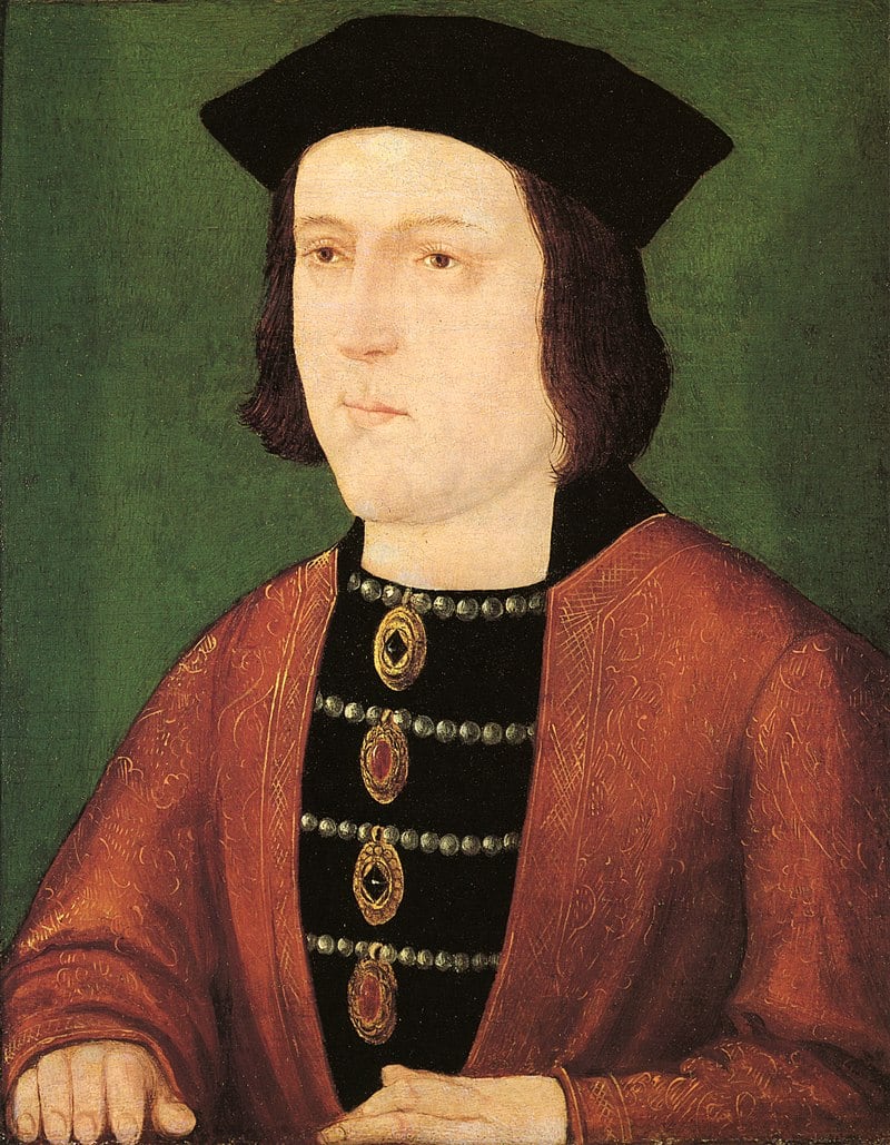 Retrato al óleo de Eduardo IV (ca. 1540), de artista desconocido, en la colección de la National Portrait Gallery