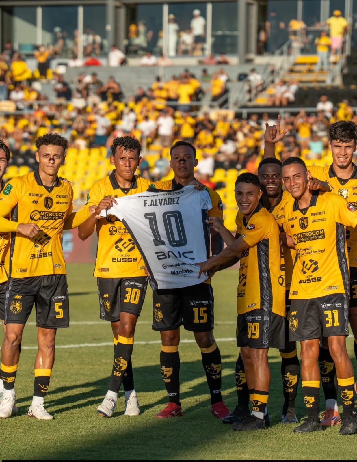 En el gol de Liberia los jugadores tuvieron un gesto con Freddy Álvarez