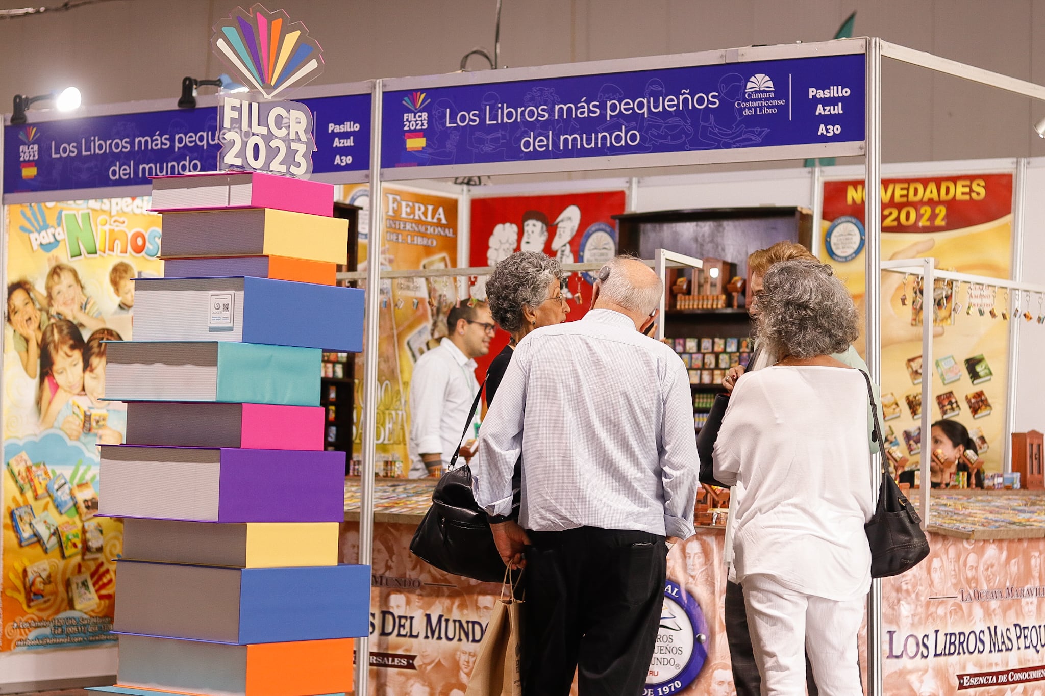 Personas de todas las edades disfrutaron de la feria (Foto: Lily Arce)
