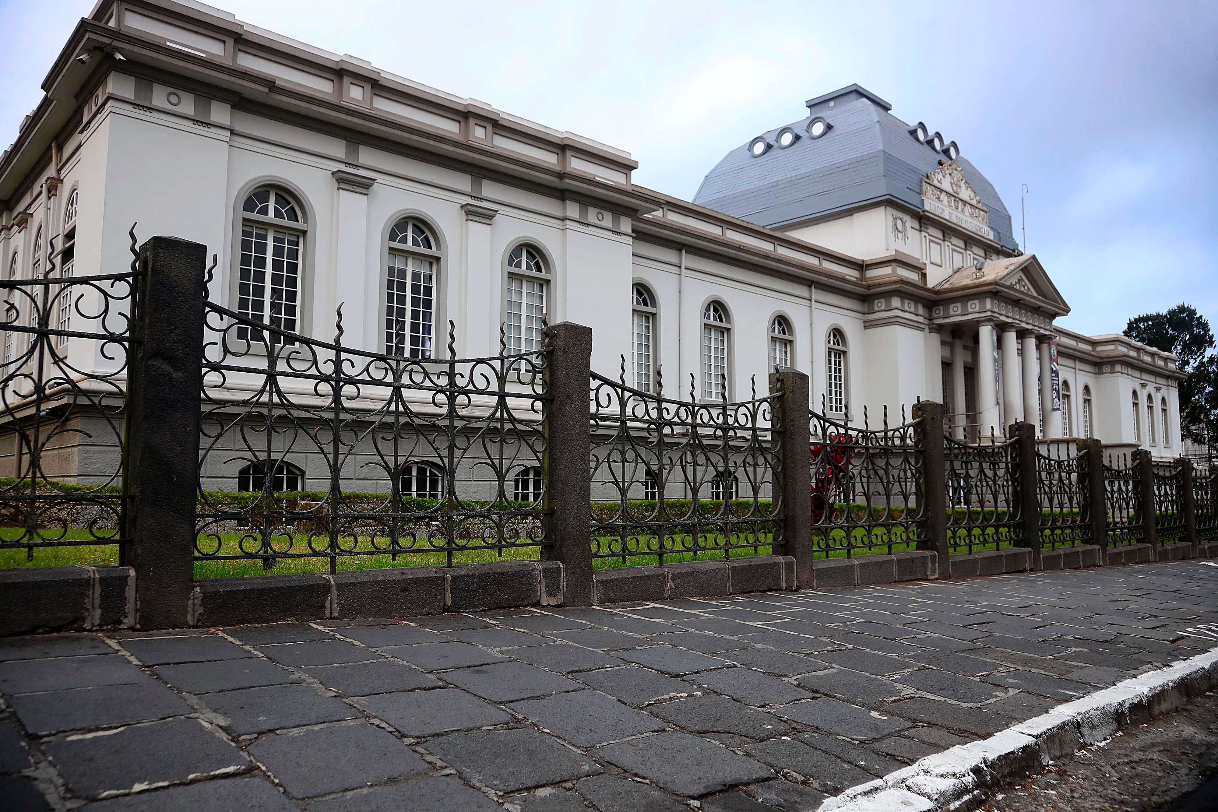 26/01/2024 Cartago. La Dirección de Patrimonio del Ministerio de Cultura invita a las municipalidades a conservar las aceras originales con lozas de piedra.