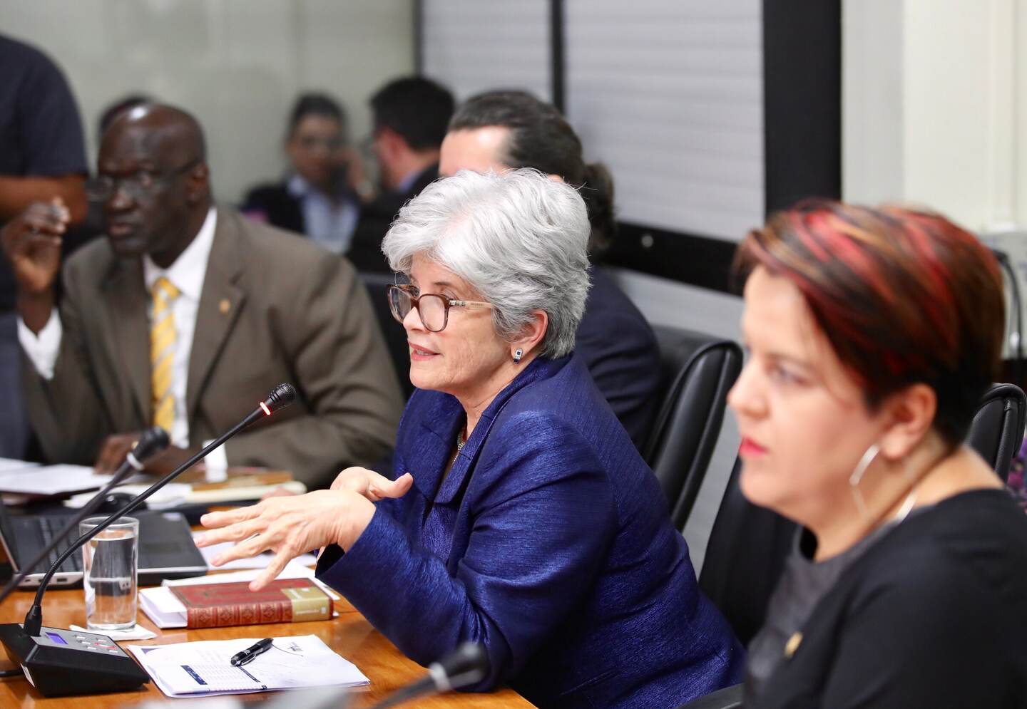 07/08/2018. San Jose. Rocio Aguilar, ministra de Hacienda comparece antes los diputados de la Comision de Hacendarios de la Asamblea Legislativa. Fotografia: Graciela Solis