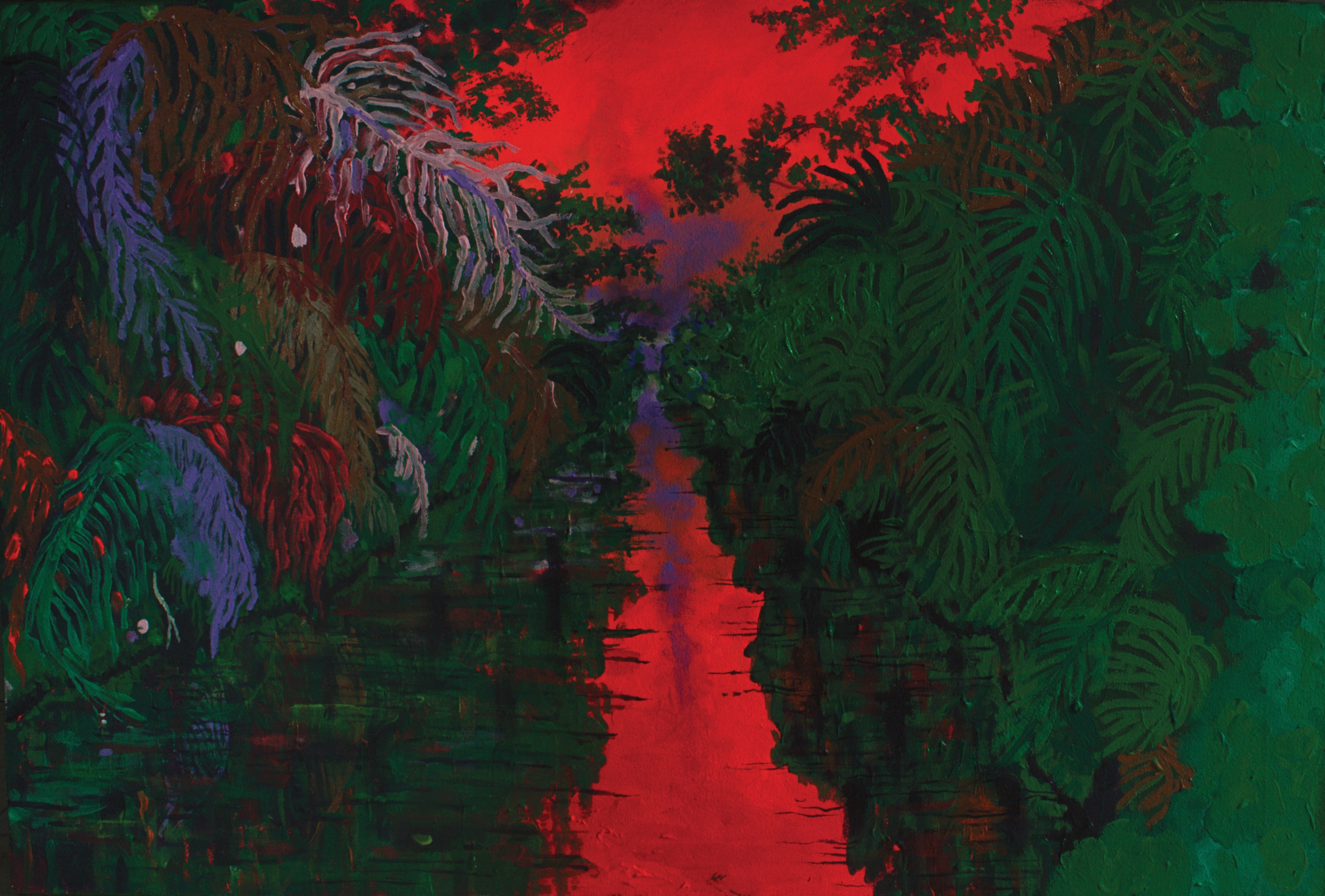 'Tortuguero', obra de Carlos Tapia en la Galería Nacional.
