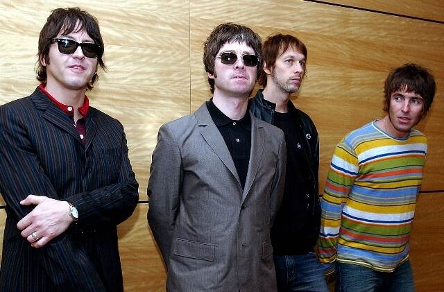 Esta foto de archivo del 2006, muestra a los integrantes de la banda Oasis. De izquierda a derecha, Gem Archer, Noel Gallagher, Andy Bell, y Liam Gallagher. ArchivoPasado.