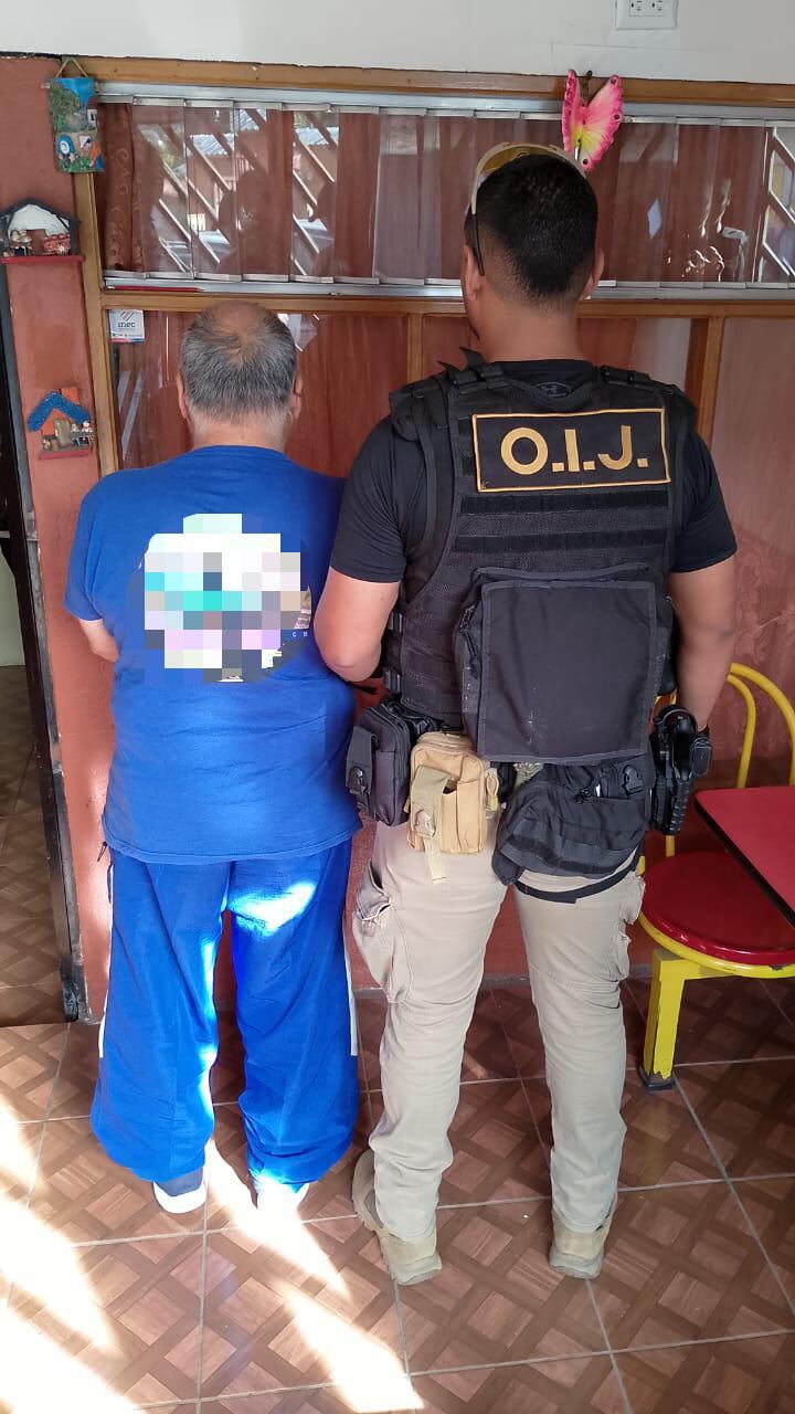 Ávila fue detenido en su casa en Los Guido de Desamparados.