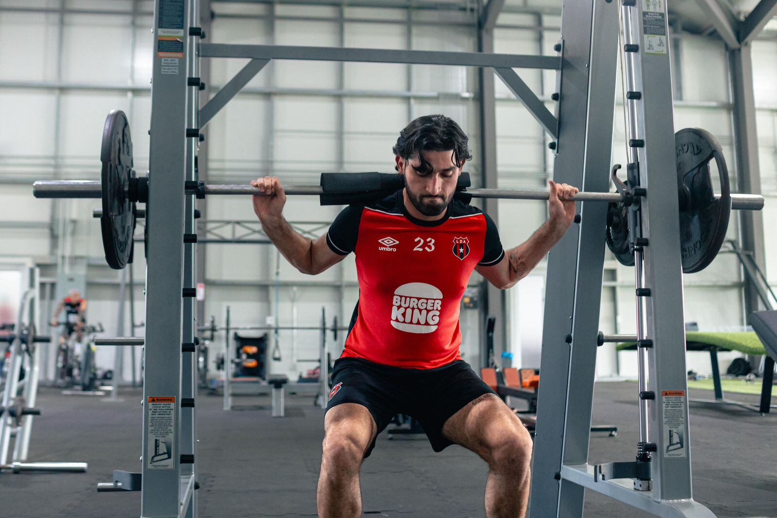 Aarón Salazar fue uno de los jugadores de Liga Deportiva Alajuelense citados en el Centro de Alto Rendimiento (CAR).