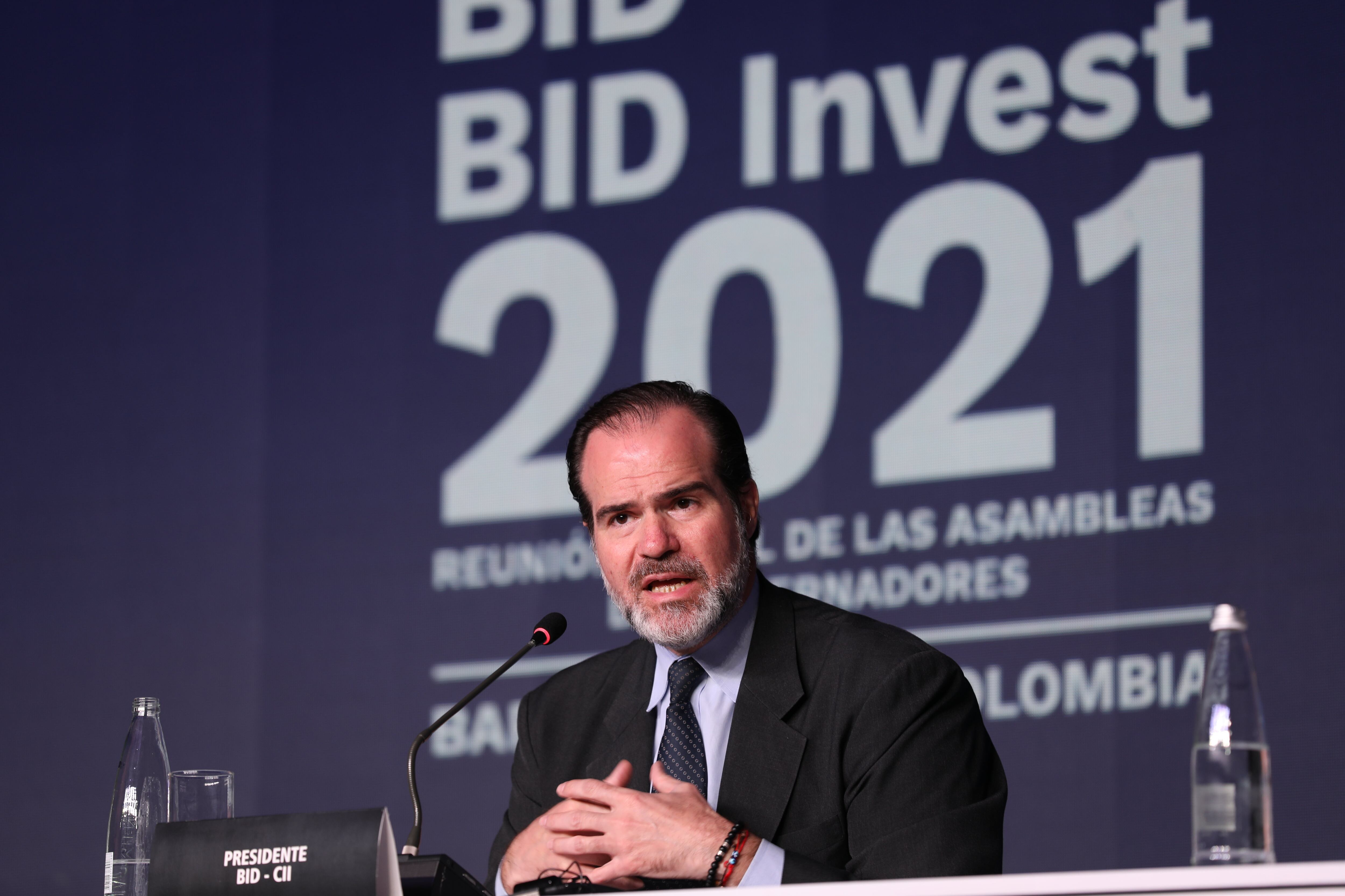 Mauricio Claver-Carone, presidente del BID. Foto: Cortesía BID.