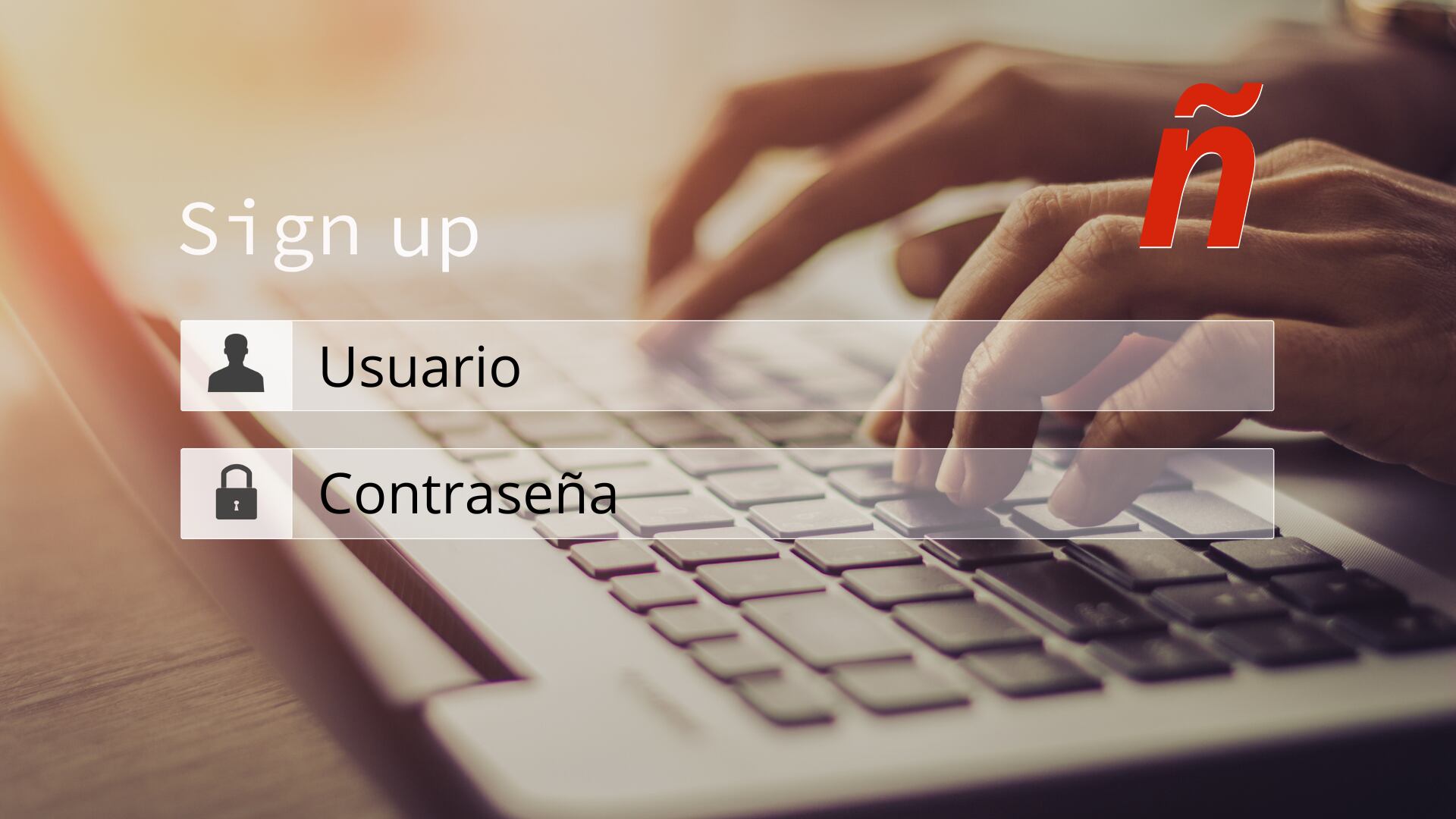 Primer plano de un teclado con la letra 'ñ' resaltada, destacando su importancia en la creación de contraseñas seguras en español.
