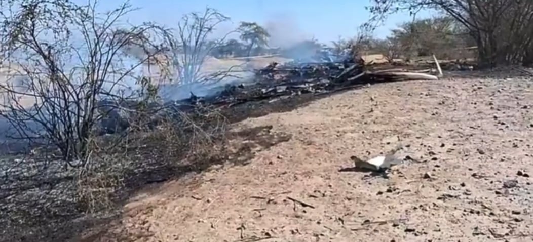 La avioneta cayó cerca de Pisco, en el sur de Perú, y murieron sus 13 ocupantes.