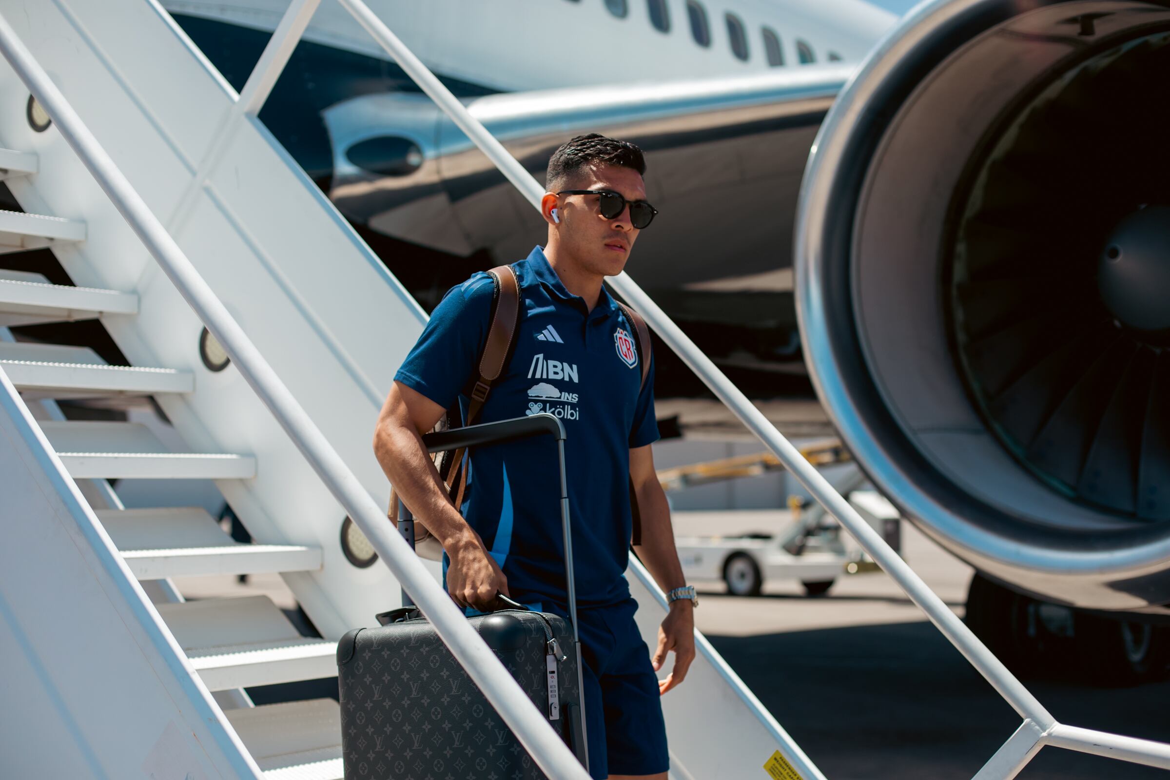 Alonso Martínez es uno de los jugadores de la Selección de Costa Rica que tienen tarjeta amarilla en la Copa Oro.