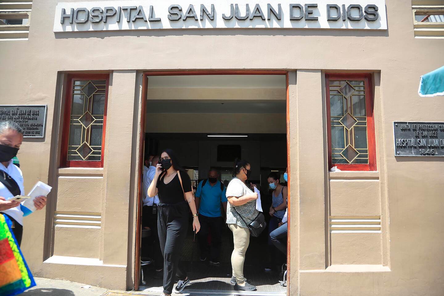 31/05/2022 Hospital San Juan de Dios. Recorrido por hospitales para ver afrectación por caída de sistema Edus debido a hackeo que afecta a la Caja Costarricense de Seguro Social (CCSS).
