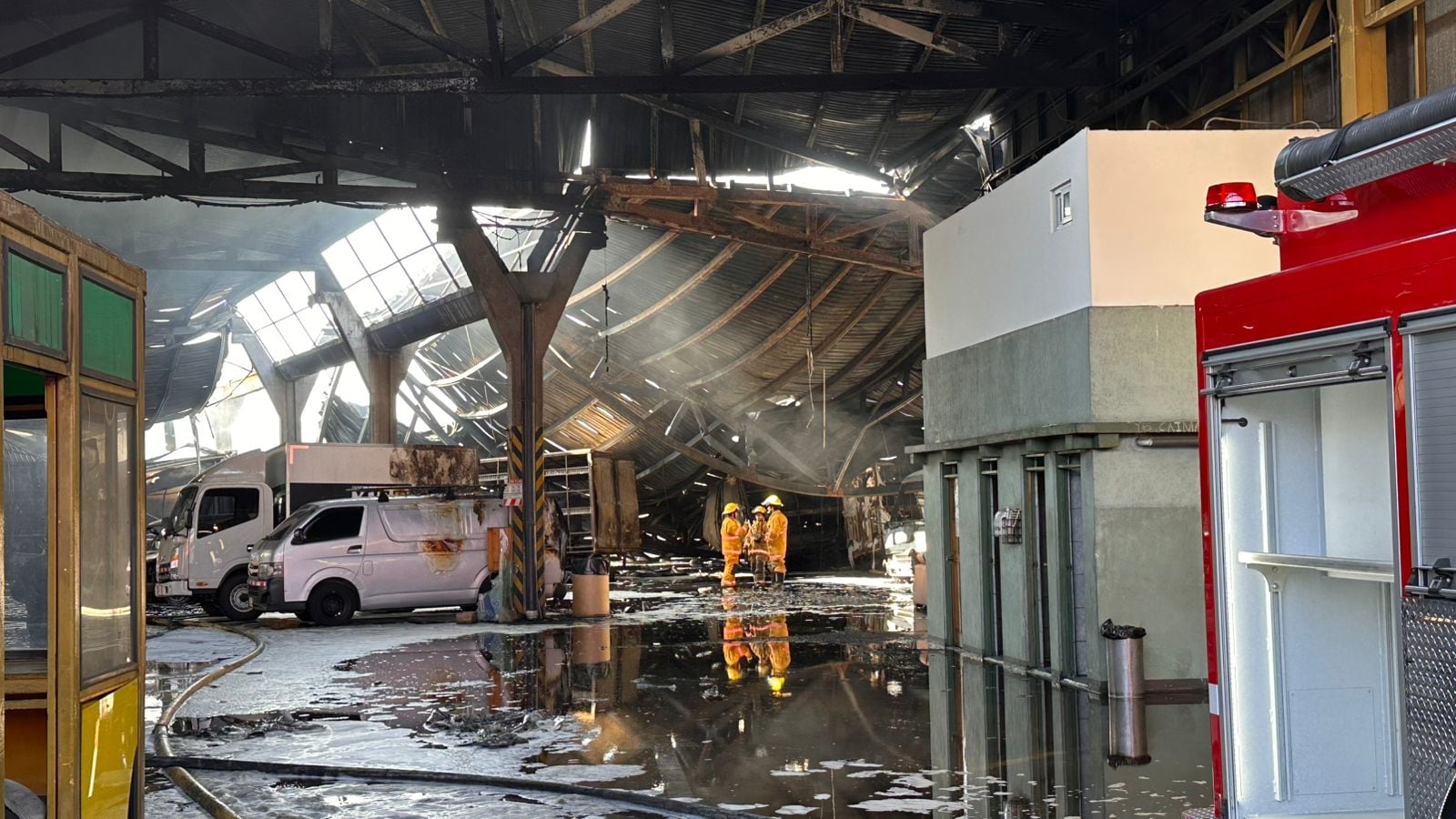 Incendio en Montes de Oca