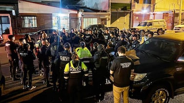 Operativo en ‘La Cali’ deja oficiales de seguridad privados sancionados y armas decomisadas