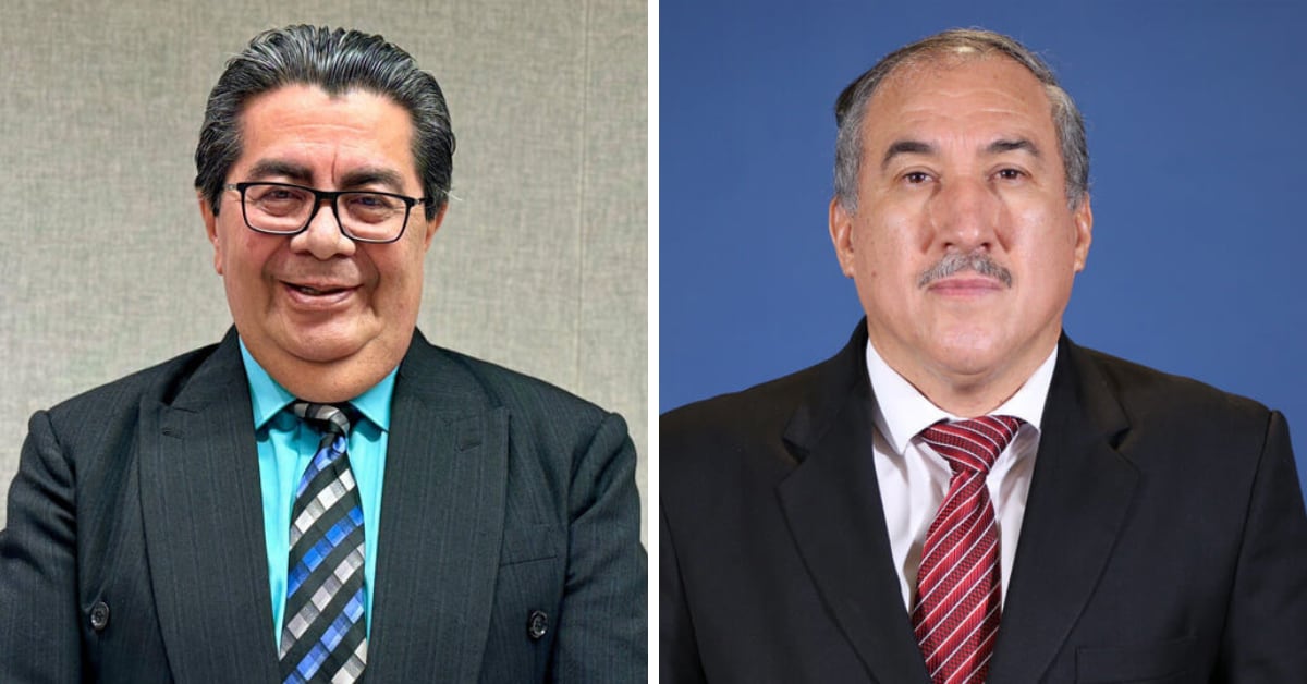 Johnny Gómez y Jorge Porras, imputados en el Caso Barrenador, defendieron la necesidad de contar con una póliza de responsabilidad civil para la protejer a los miembros de la Junta Directiva de la CCSS. Foto: Archivo