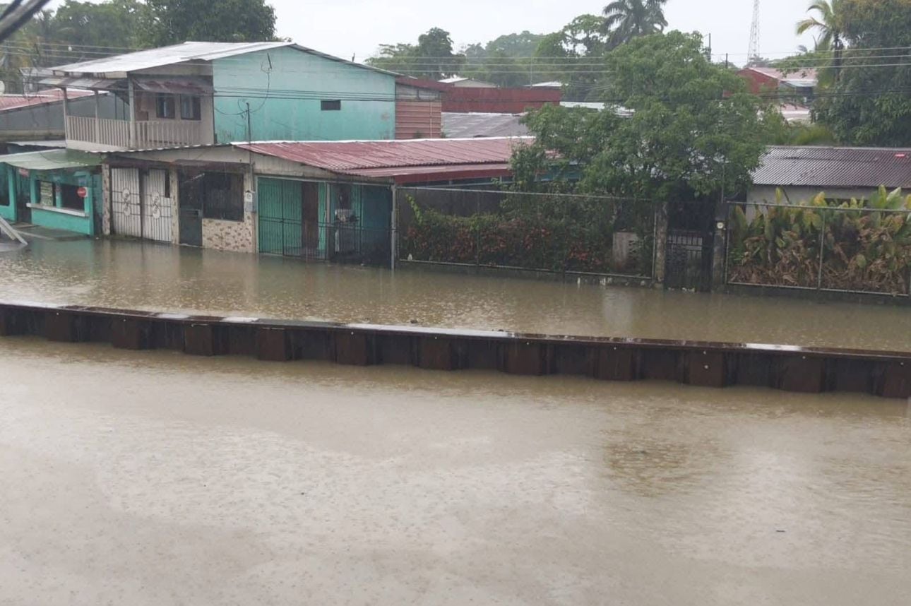 Inundaciones en Limón