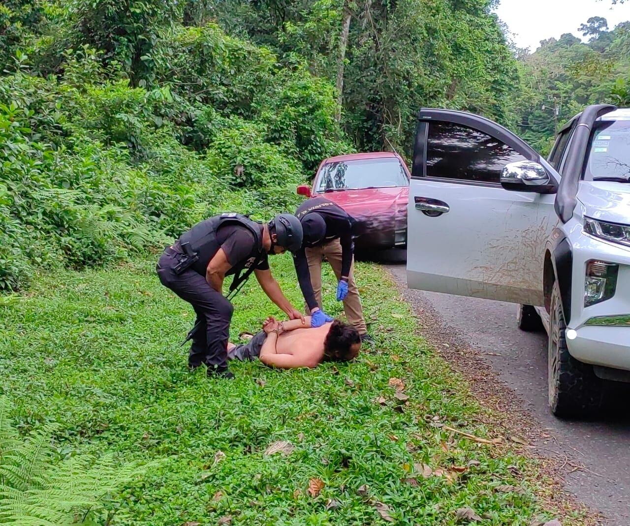 Quirós Quesada fue detenido el miiércoles y este viernes el Juzgado Penal de Pococí definirá su situación jurídica. Foto: Reiner Montero.