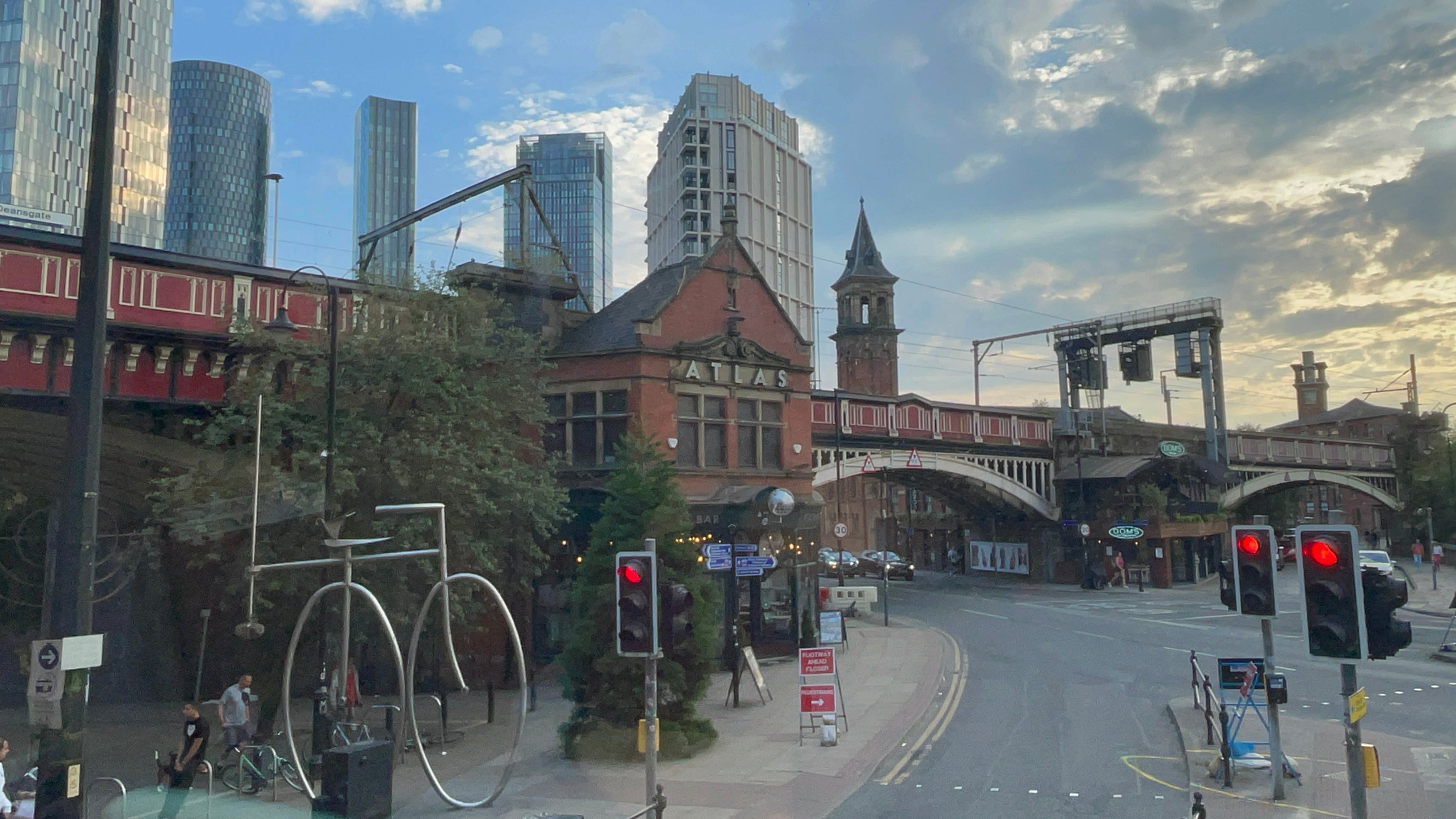 Manchester, ciudad en el noroeste de Inglaterra.