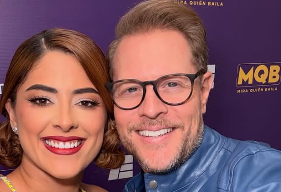 Mauricio Hoffmann y Majo Ulate