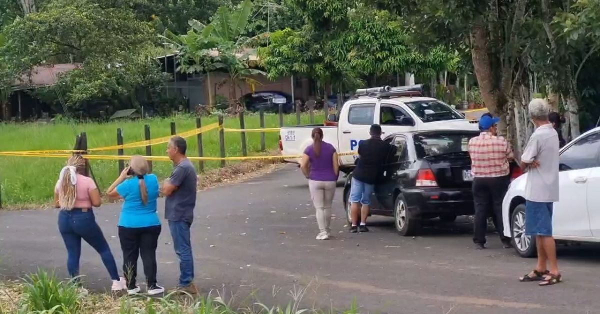 Los hechos se registraron este lunes por la tarde en Pocosol de San Carlos. (Foto: Edgar Chinchilla, corresponsal GN)