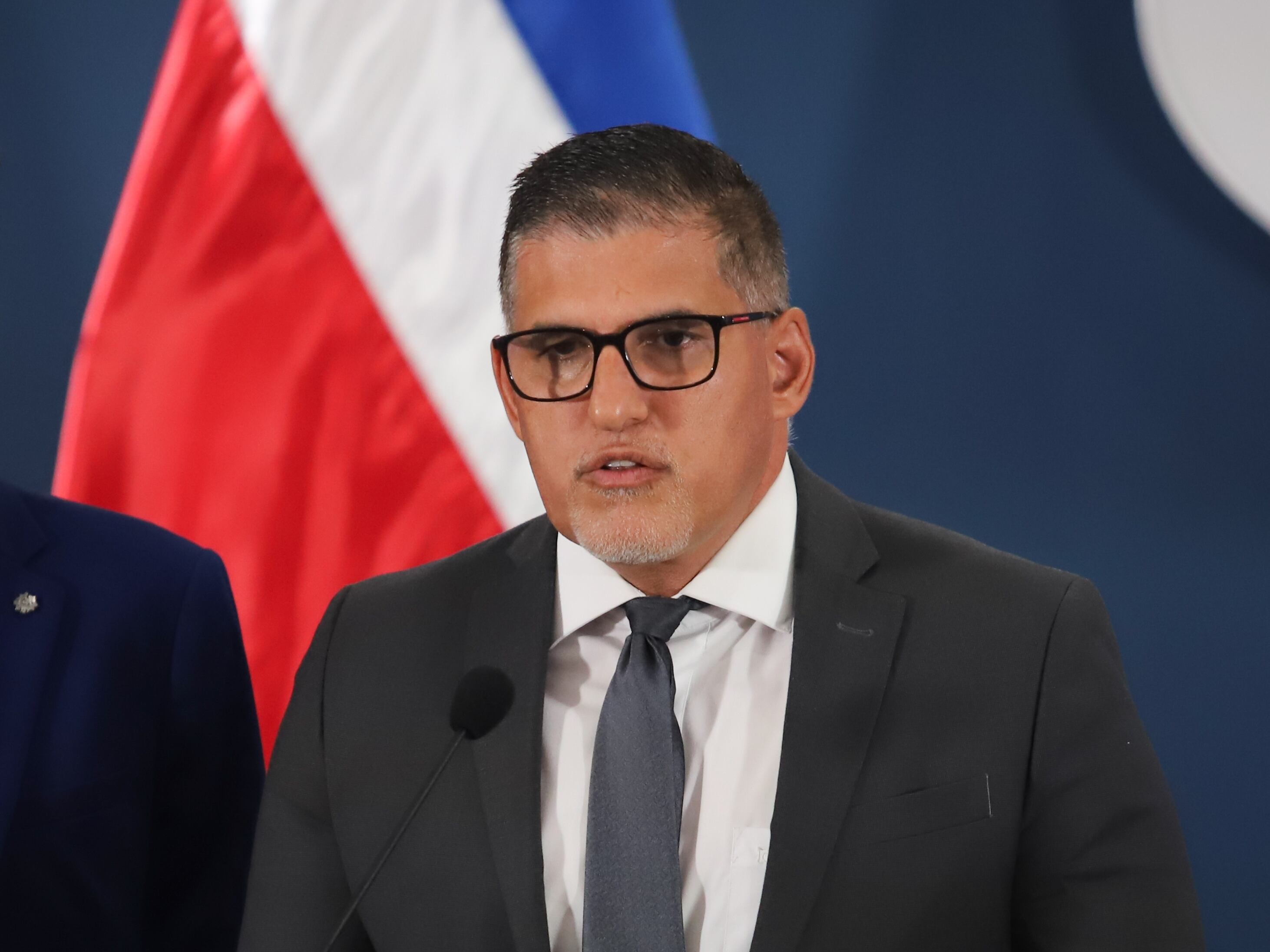 Conferencia de Consejo de Gobierno, el ministro de Comunicación, Jorge Rodríguez, se refiere al contrato del BCIE para Bulgarelli