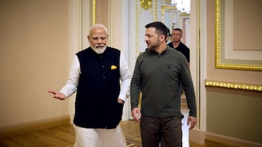 Primer ministro indio afirma defender ‘firmemente la paz’ durante una visita histórica en Ucrania