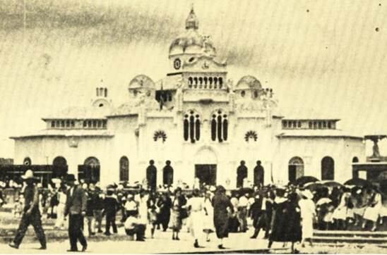 Basílica de los Ángeles recién inaugurada.