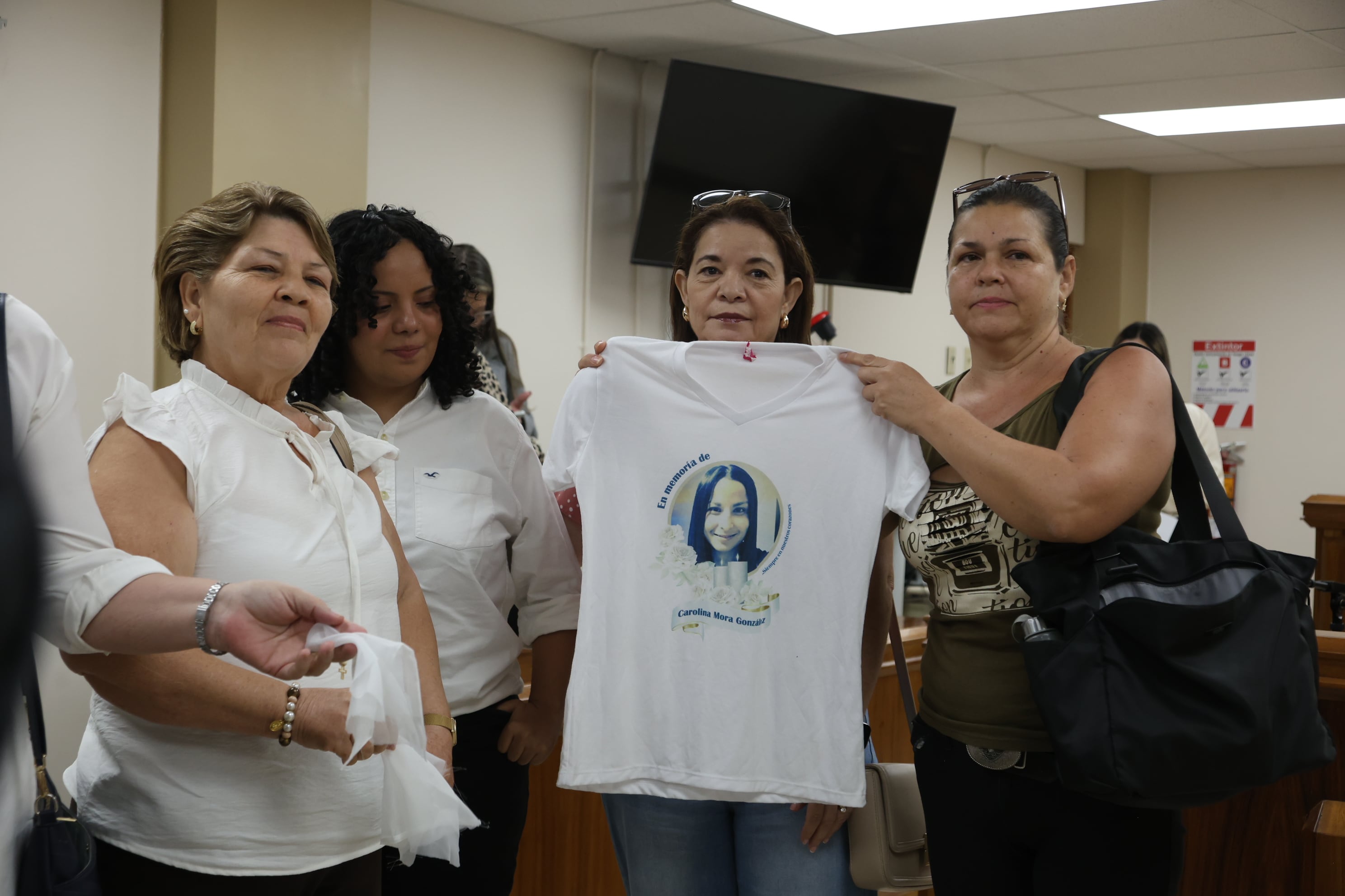 27/08/2026/ sentencia femicidio Carolina en tribunales de justicia de Heredia / Foto John Durán