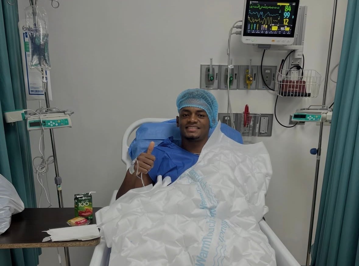 Rashir Parkins anunció que su operación fue un éxito.